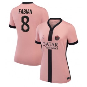 Paris Saint-Germain Fabian Ruiz #8 Tredje skjorte til dame 2024-25 Kortermet